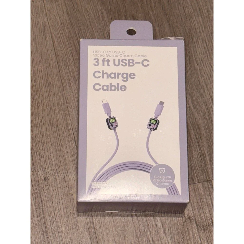 GEMS Figural 3ft USB-C Cable -‎ Video Game